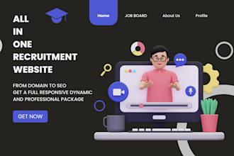 develop job board, healthcare staffing, job agency, recruitment website
