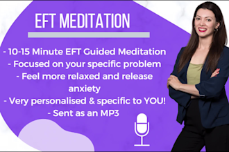 record an eft tapping meditation for you