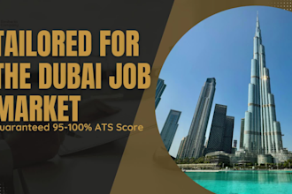 write professional ats resume in  ms word for uae jobs