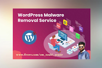 wordpress malware removal service in an hour
