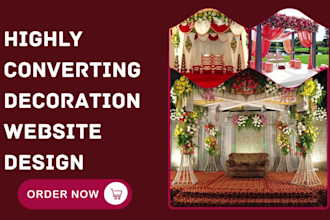 design event interior and exterior decoration booking concert ticket website
