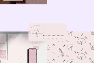 desing a modern logo with brand style guide and a brand kit