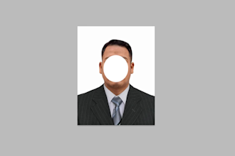 edit you into a profesional with a suit, photoshop retouch