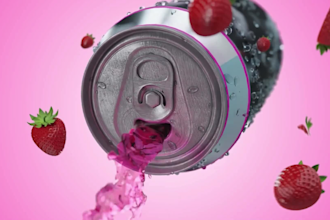 do 3d supplementary bottle design, 3d beverage animation, food animation, model