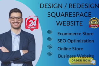 design squarespace website redesign squarespace SEO squarespace website design
