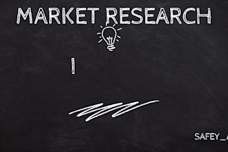 market research and analysis for products and services