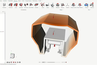 do 3d cad model, product design, simulation, animation and optimization