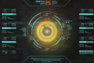 make futuristic style hologram on your videos, motion graphic, 3d vfx hologram