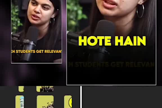 engaging youtube tiktok reels editing with captions using capcut video editing