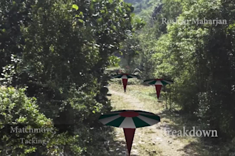 do matchmoving, camera tracking,object tracking
