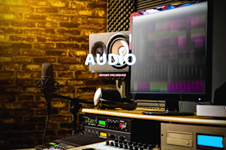 clean and improve your audio of a video or postcast