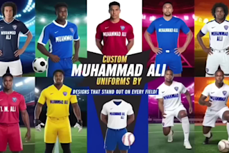 design unique t shirt soccer uniform or all sports uniforms