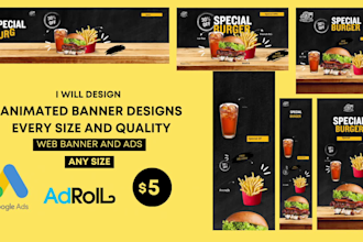 create animated gif banner, HTML5 banner