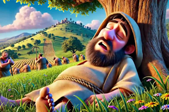do ai bible story ai animation ai video art ai tiktok reels ai generated video
