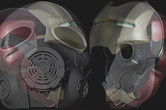 sculpt 3d mask mask 3d helmet helmet cosplay armor for 3d printing