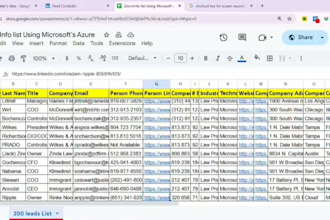 do b2b lead generation, email address by using linkedin