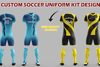 custom sportswear uniform design, sportgear design 24 hours