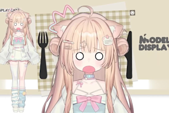 design and rig live 2d vtuber model 2dvtuber model vtuber commission 2d anime