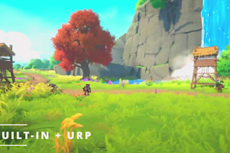 design stylized 3d environment 3d level 3d scene in unity unreal engine blender