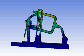 do fea simulation using ansys