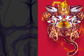 create anime merchandise for tshirts stickers and more
