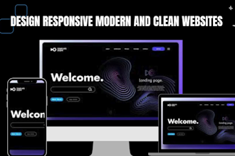 design n develop framer website landing page figma to framer animation portfolio