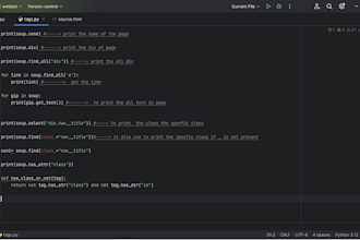 web scraping, data extracting, and data mining from website
