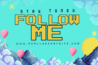 create your pixel art animation intro
