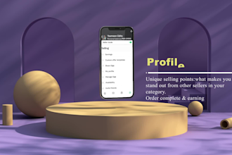 create 3d modern mobile app promo ,promotion, demo, website review