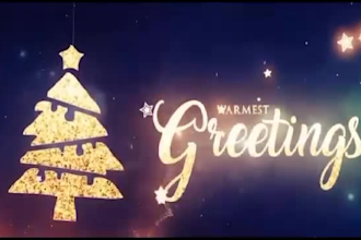 spread christmas cheer with enchanting lyric videos for your songs
