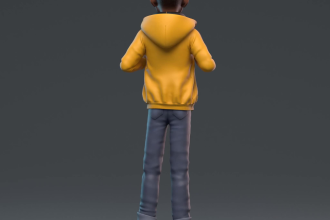 do 3d character modeling and animation for you