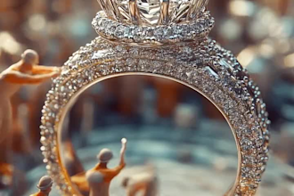 do realistic ai 3d cad jewelry design 3d product animation jewelry rendering