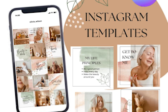 create editable canva instagram templates
