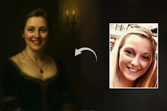 turn your photo into a baroque oil painting