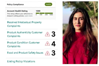 remove violations from amazon seller account health