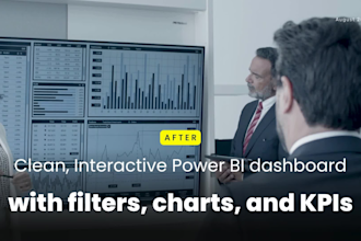 clean, analyze, and visualize your data using excel and power bi dashboard