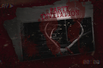 create horror logo animation text or youtube intro video