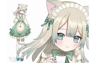 draw and rig anime vtuber 3d vtuber model dakimakura vtuber fan art commission