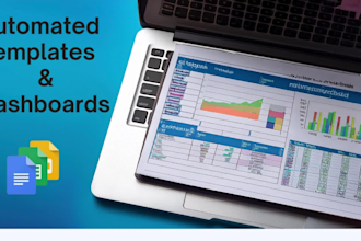 create custom excel and google sheets templates, dashboards, and vba automation