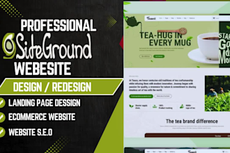 build siteground website wordpress website design wordpress siteground website