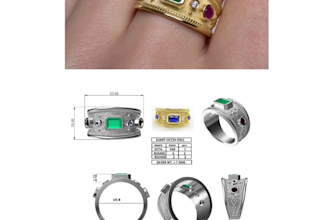 design custom 3d jewelry cad
