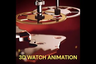 create 3d watch animation 3d wristwatch animation 3d watch design 3d wristwatch