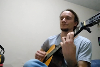 enseñar cómo tocar cualquier canción en guitarra