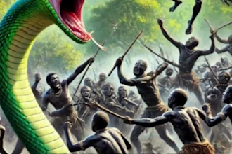 create stunning ai video art, ai animation story, ai stories african folktales