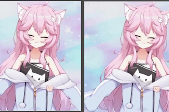 design and rig live 2d vtuber model 2dvtuber model vtuber commission 2d anime