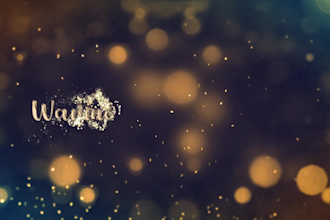 happy new year wish video with your logo