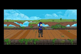 design pixel art character, sprite sheet, character animation