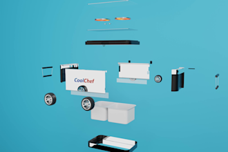 do your 3d modelling  in blender