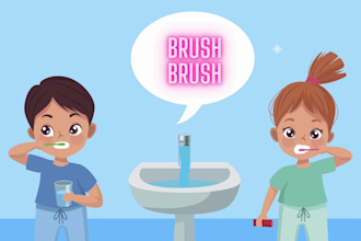 write, sing and produce english and hindi  kids song, nursery rhymes
