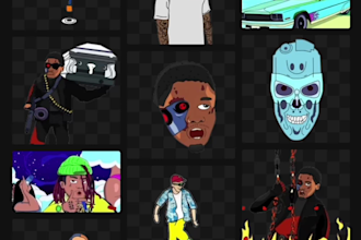 do animated gifs stickers emojis